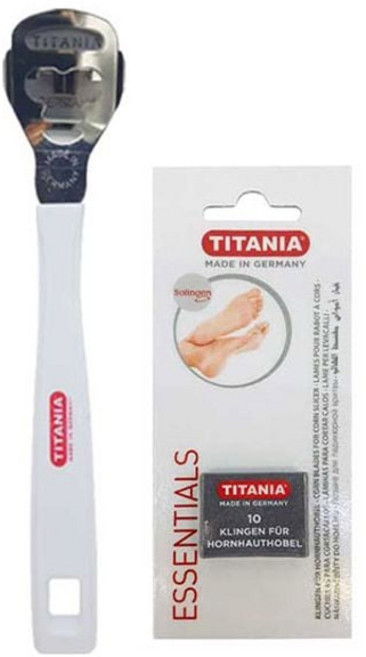 티타니아 발각질제거 세트(본품 1개 + 교체날 10p)