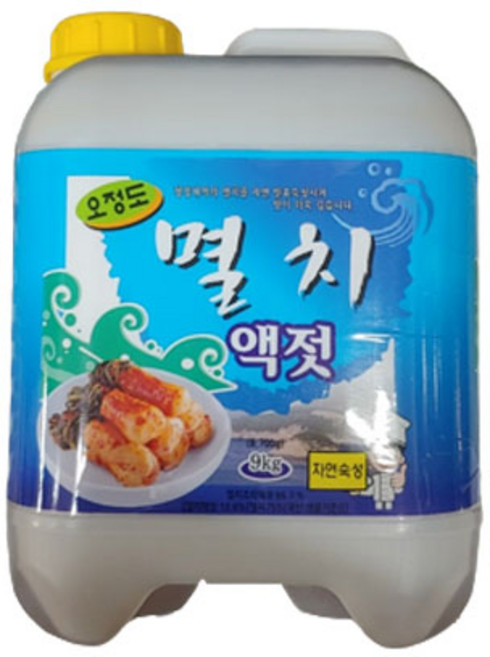 오정도 멸치액젓 9Kg, 1개