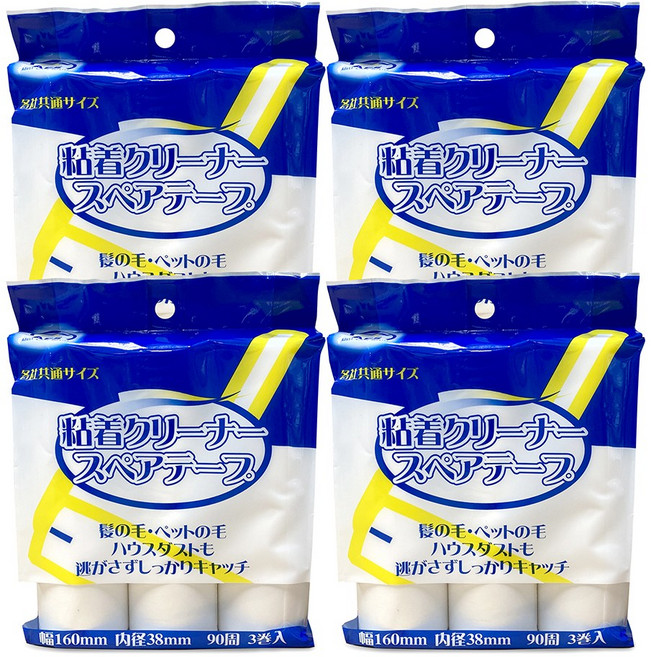 시바타 테이프 클리너 리필 12개 NEW사이드, 1개