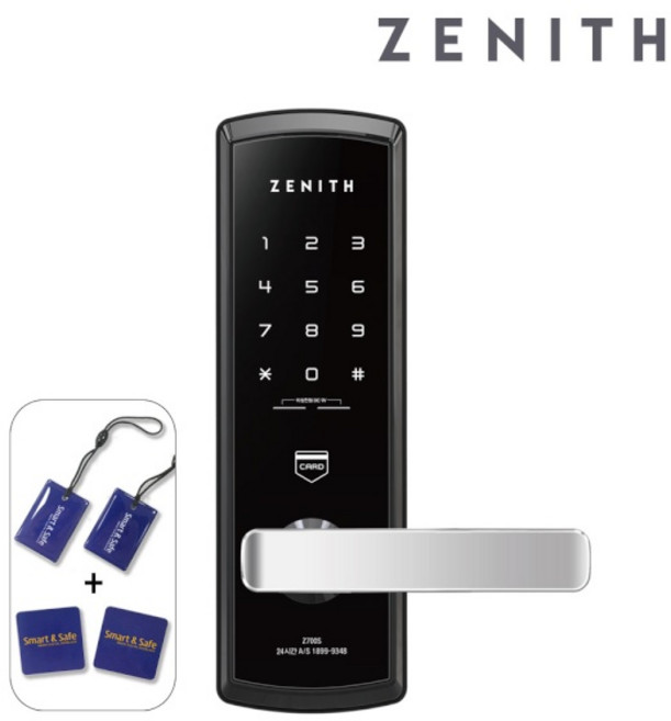 (인터크리에이티브) 제니스 디지털 도어락 (Z700S) (셀프시공), Z700S, 고객직접설치