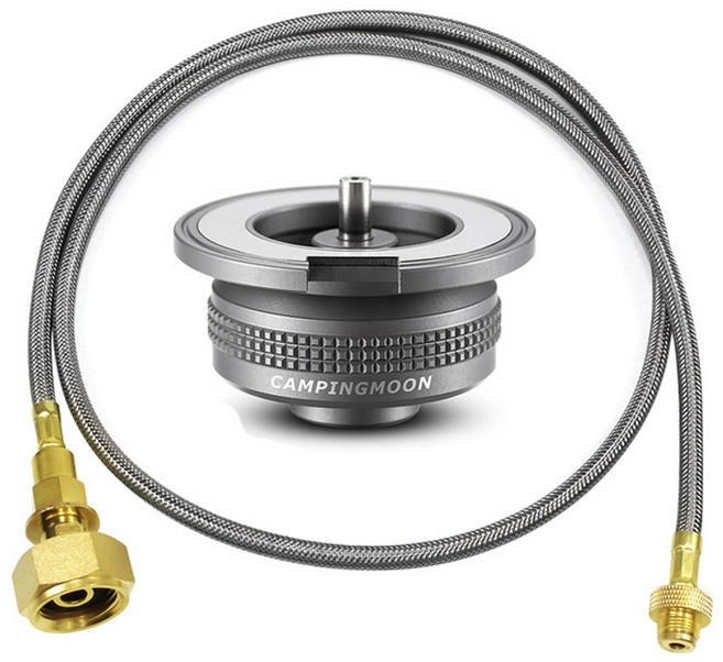 야외 캠핑 스토브 가스 어댑터 산 가스 탱크 어댑터 장비 액세서리, qppj0029-19, 1개