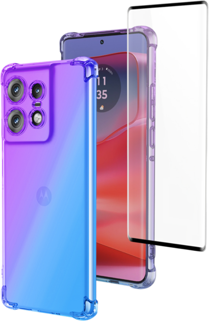 모토로라 엣지 50 프로 올인원 케이스 액정강화 풀커버 필름