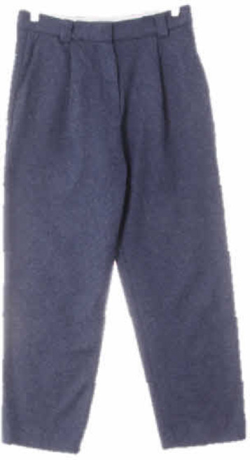 4718 마시모두띠 네이비 울혼방 핀턱보카시배기슬랙스팬츠 [26]