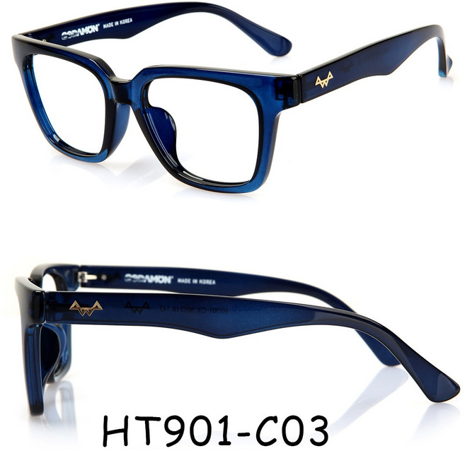 소다몬 혼투스 HT900 시리즈 가벼운 뿔테 안경테 블루라이트 차단 안경 렌즈