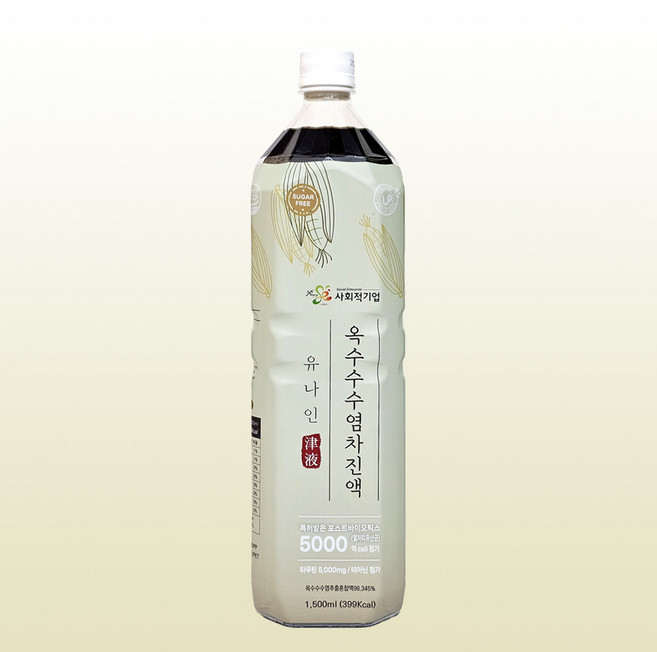 유나인 옥수수수염차 진액 1.5L/원액 희석음료, 1개, 1개입, 1.5L