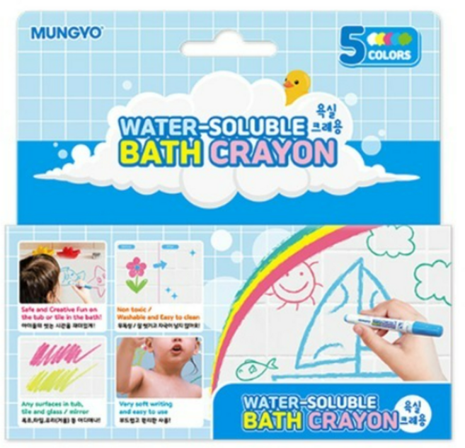 문교 욕실 크레용 MWBC-5A, 5색, 4개