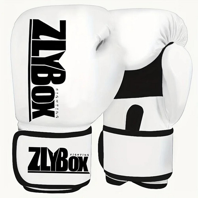 온스온스 복싱 글러브 무에타이 프로 킥복싱 샌드백 산다 훈련용, 1개, 색상: 3. 하얀색 / 미국 사이즈: A. 6oz