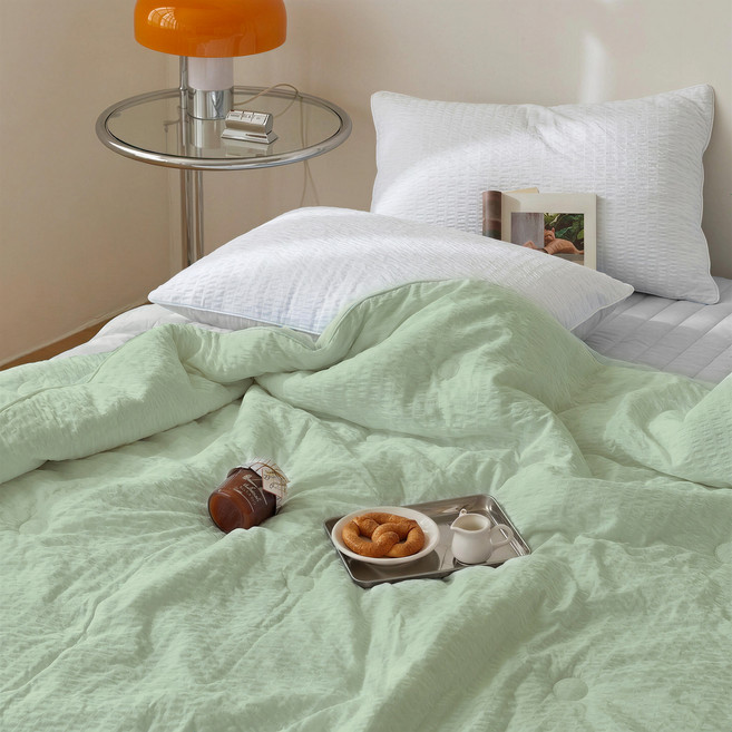 칸슈타터 시어서커 시원쾌적한 쿨링이불 여름 냉감 차렵이불 사계절이불 5colors