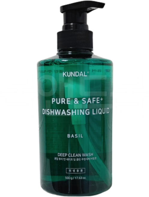 쿤달 퓨어 앤 세이프 딥 클린 주방세제 바질향, 1개