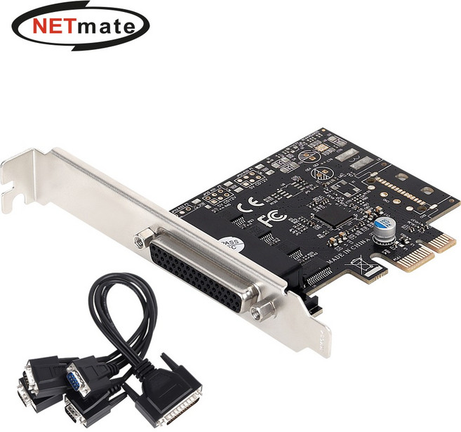 강원전자 넷메이트 4포트 PCI Express 시리얼카드(슬림PC겸용) NM-SWC03, 1개