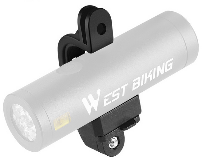 시그니처베이지 자전거 라이트 전조등 후레쉬 스템 마운트 어댑터 YPZ363, 1개