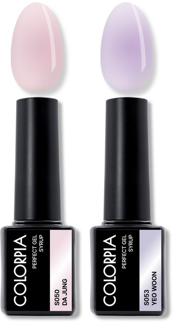 칼라피아 원스텝 퍼펙트젤 시럽 젤네일 세트, 1세트, 02. 다정+여운