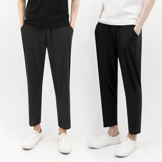 어나더디 남녀공용 쿨링밴딩 아이스팬츠 2p