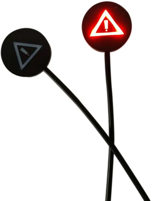 후측방 경보시스템 센서 자동차 사각지대 감지 시스템 차선 변경 경고 BSD BSM 운전 경고등 안전 운전용, B, CN, B