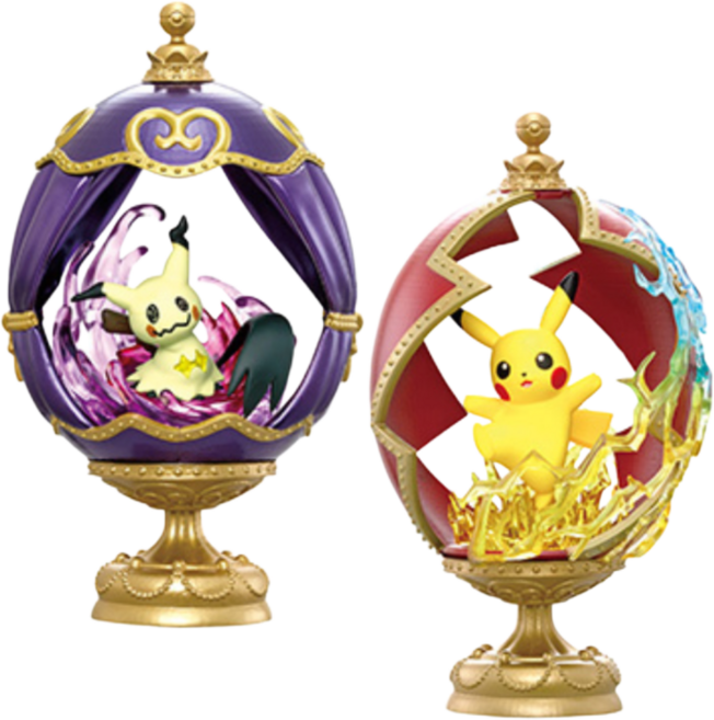 포켓몬스터 피규어 오발티크 피카츄 따라큐, 1개