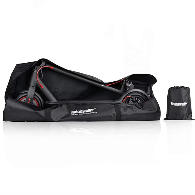 Rhinowalk 전동 스쿠터 가방 어깨끈 포함 접이식 휴대용 케이스 튼튼한 보관 및 대부분의 스쿠터를 위한 여행용 백팩, Rhinowalk 전동 스쿠터 가방, 어깨끈 포함 접이