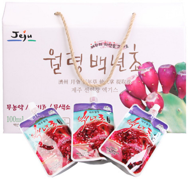 탐라몰 제주 백년초 엑기스(농축액) 30개입 60개입 150개입, 30개, 100ml