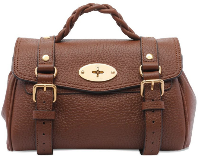 멀버리 레더 숄더 백