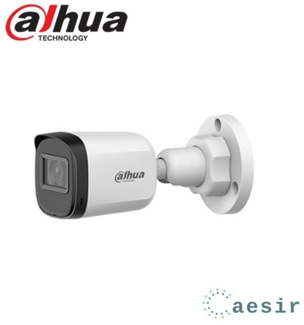 다후아 Dahua HAC-B1A21N-U 200만화소 2.8MM 올인원 실외용 적외선 뷸렛 카메라, 1개