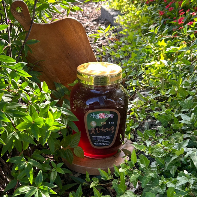 [무료보자기포장]2대부자 허니팜 밤헛개꿀 명품꿀 선물포장, 1.2kg, 1개