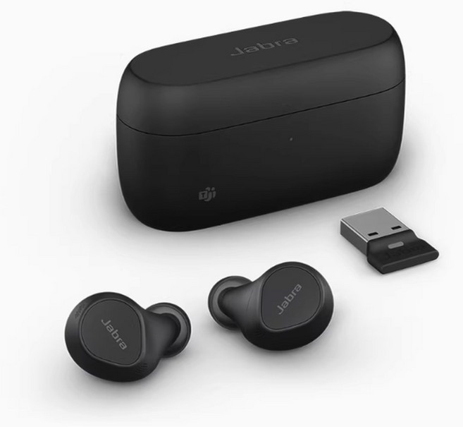 자브라 이볼브 버즈 무선 Evolve2 이어폰 블루투스 USB A UC 이어팟, Evo2 Buds USB-AMS 2년