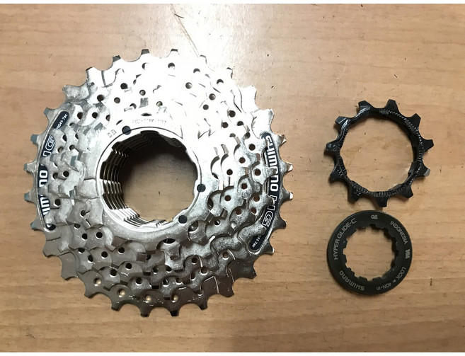 SHIMANO CS HG41-7ac 7速 卡式飛輪 11-28T/11-34T 原廠散裝, 1個, 11-28T