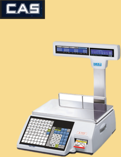 카스 CAS 전자저울 CL5500N-15P 쇠고기 이력관리 전자저울 축산물등급표시, 1개