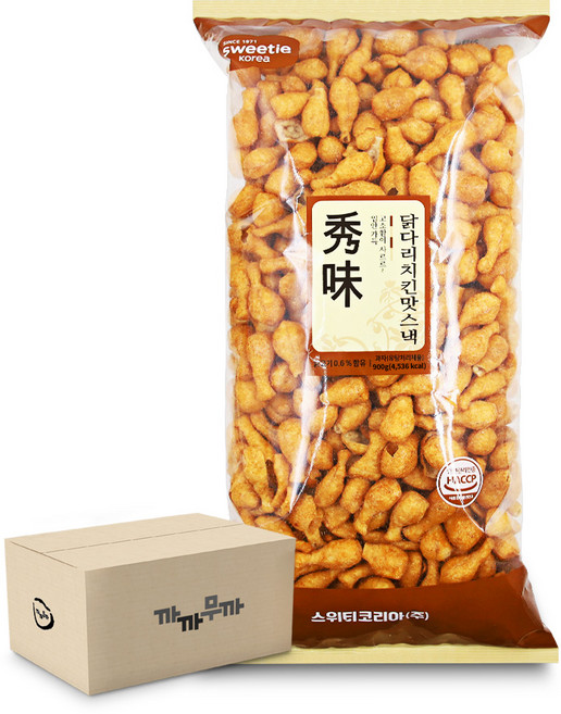 원하프닭다리치킨맛스넥900gx4개스위트, 4개, 900g