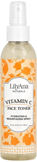 릴리아나 내추럴스 비타민 C 페이스 토너 190ml (6.42 fl oz) LLA-86505 - 쿠팡