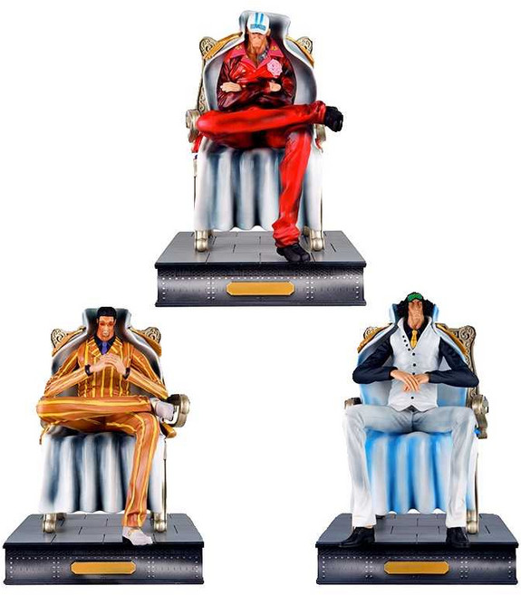 옴박 원피스삼대장피규어 원피스피규어 낱개, 3, 1개