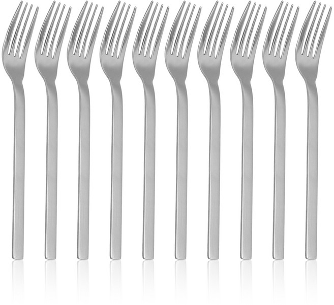 키친왕 27종 심플샤틴 디너포크 10P, 10개