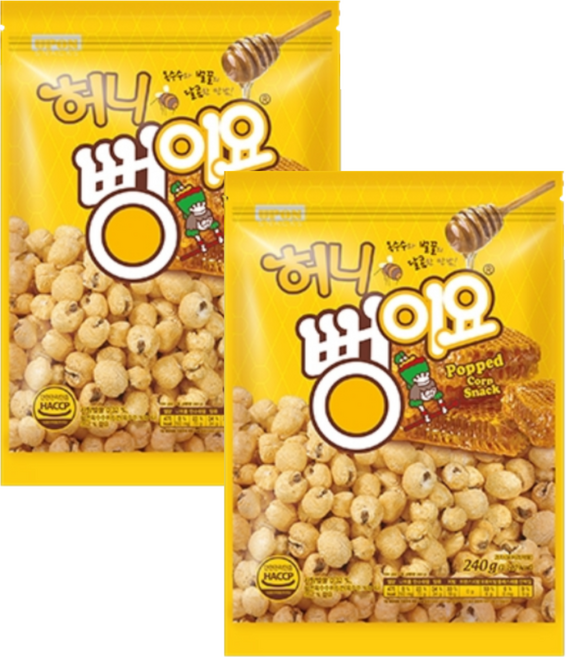 허니 뻥이요, 240g, 2개