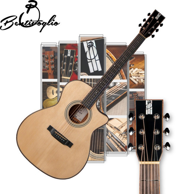 벤티볼리오 레거시 OMC1M 올솔리드 통기타, 1개