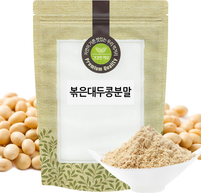 볶은 대두 콩 분말 가루 300g 국산 국내산, 1개