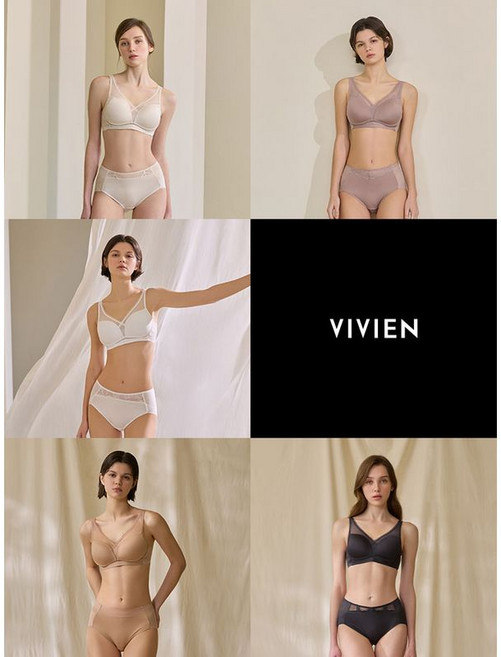 비비안 스킨핏 노라인 매쉬커버 10종