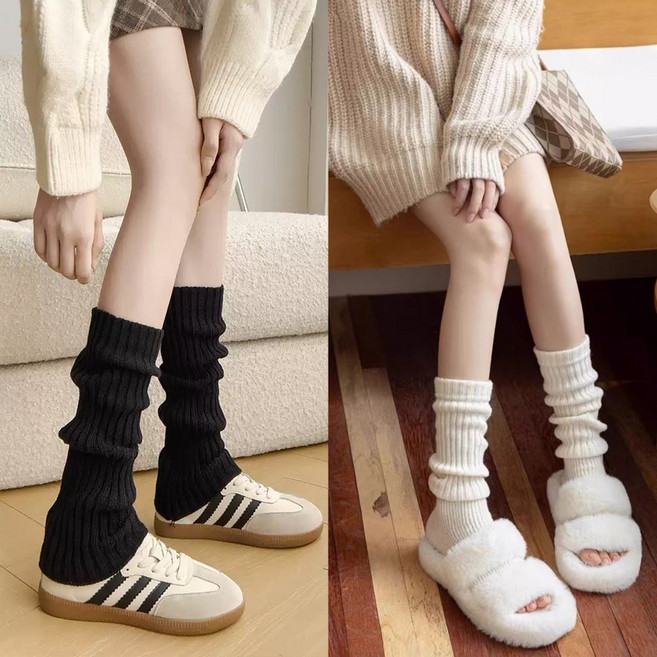 1+1 바니엘 레그워머 니트 골지 발토시