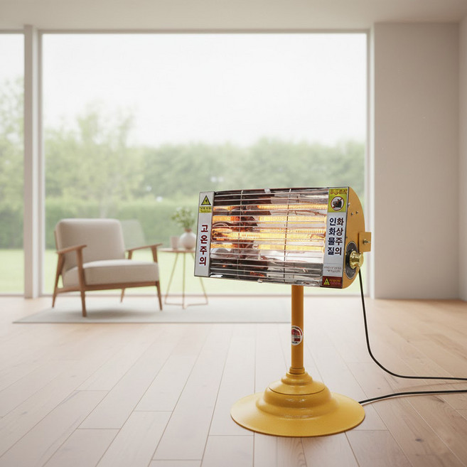 전기난로 히터 온풍기 난방기 스토브 나노탄소관램프, 03.SS-2000 20평형 사각