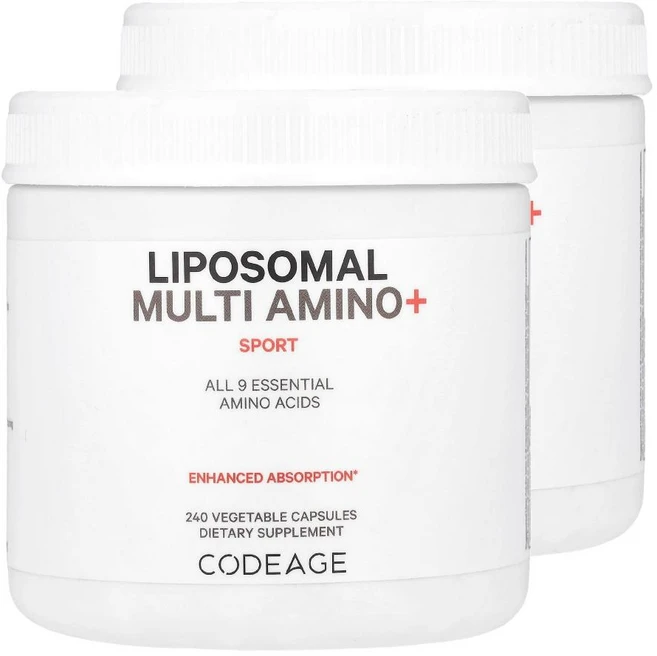 코드에이지 리포좀 멀티 아미노산 이소류신 리신 메티오닌 240캡슐 2개 - 쿠팡