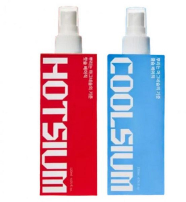 뿌리는 마그네슘 쿨슘 핫슘 케어플리 베이직 온열 마사지 스프레이 120ml