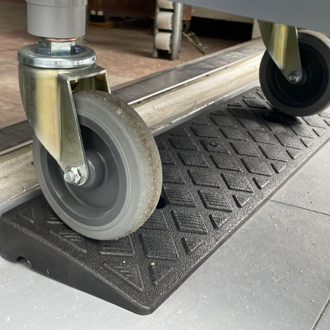 블랙 3cm 경사로발판 계단경사로 휠체어경사로, 1개