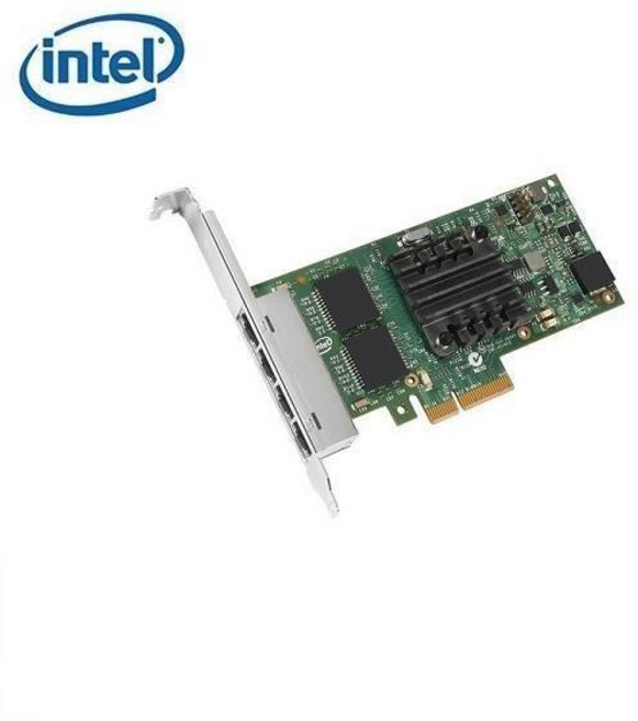 Intel I350-T4V2 伺服器網路卡, 1個