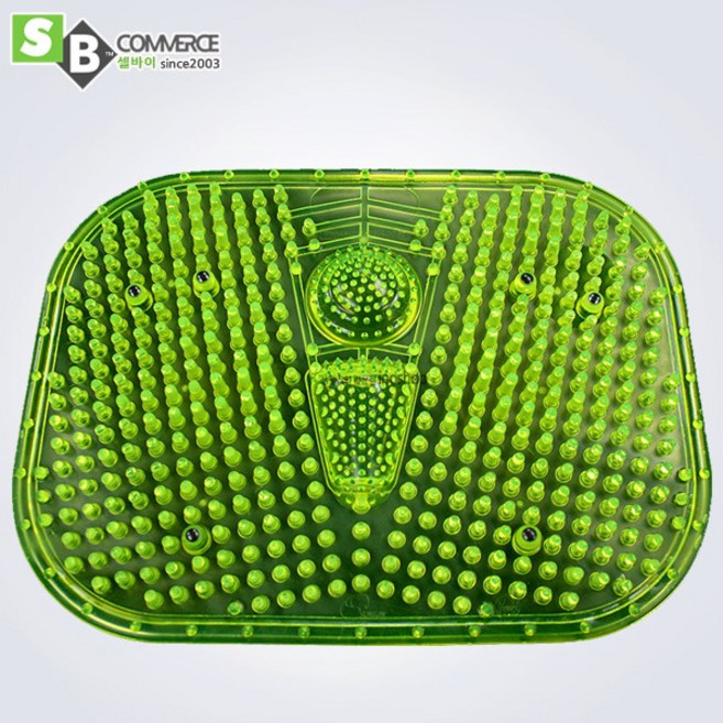 국산 성진 마그네트 지압매트 비너스콤비 발마사지, 1개, 그린