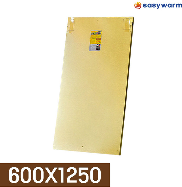부경이지웜 전기온돌판넬 겨울철 마루 바닥 전기난방 히팅판넬 다양한사이즈 셀프시공, 600x1250