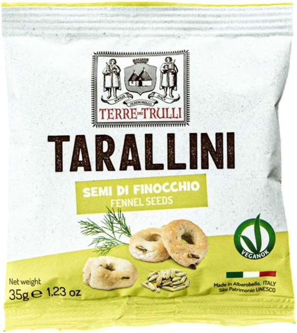 트룰리 이탈리아 타랄리니 구운과자 펜넬, 6개, 35g