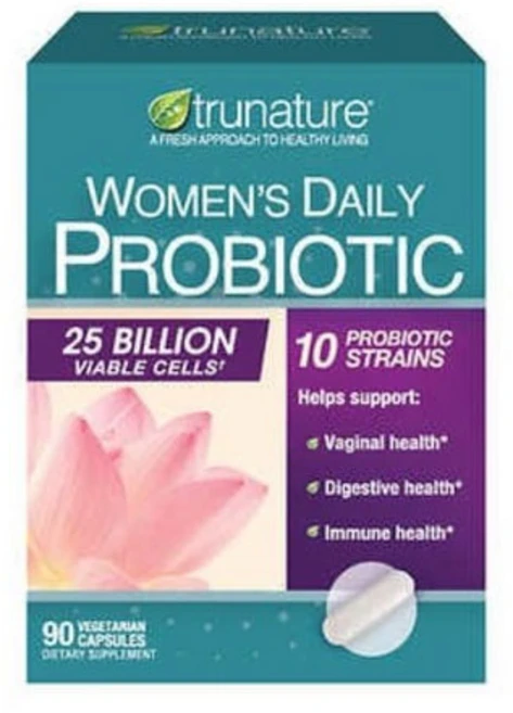 trunature 트루네이처 여성용 데일리 프로바이오틱 베지캡슐 90정 Women's Daily Probiotic 90 Vegetarian Capsules, 1개 - 쿠팡