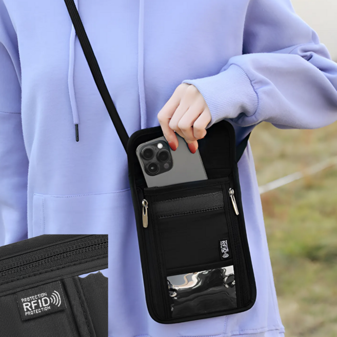 현우상점 rfid 차단 여행용 여권 가방