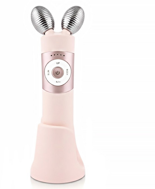 마미케어 홈케어 뷰티 디바이스 얼굴 마사지기 EMS 브이쎄라 핑크, 마미케어 브이쎄라