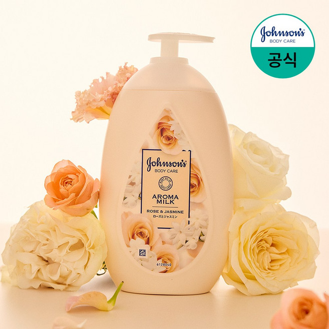 존슨즈 아로마 밀크 로즈&자스민, 500ml, 1개
