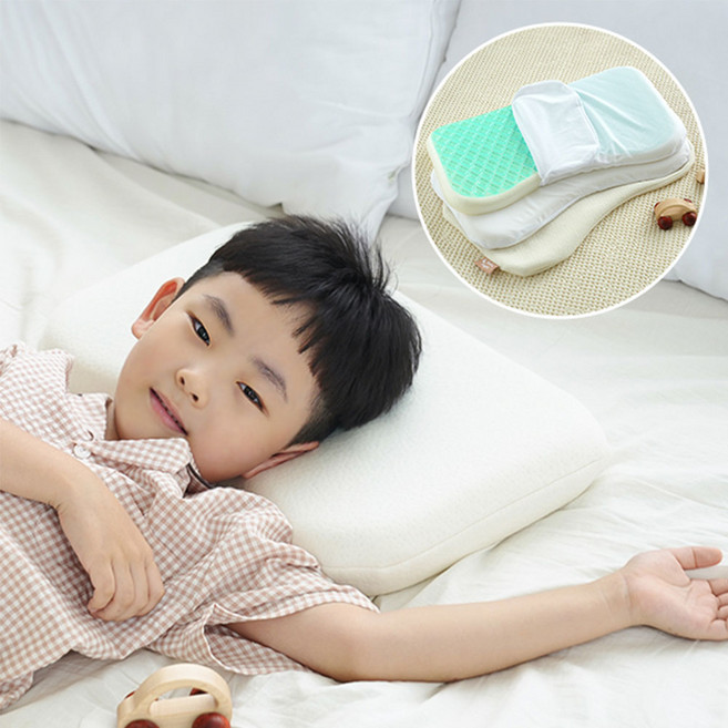 아기 유아 신생아 베개 주니어 키즈 메모리폼 오가닉베개