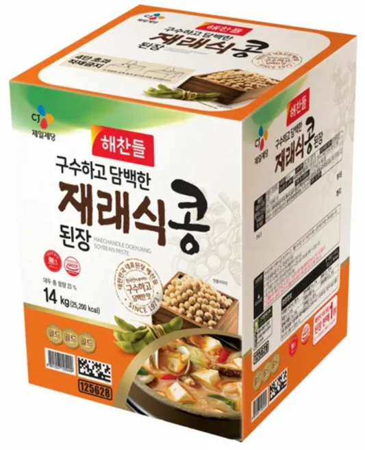 해찬들 재래식콩된장 14kg, 1개